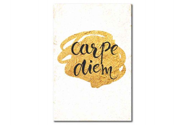 Metall Poster My Home: Carpe Diem Boho