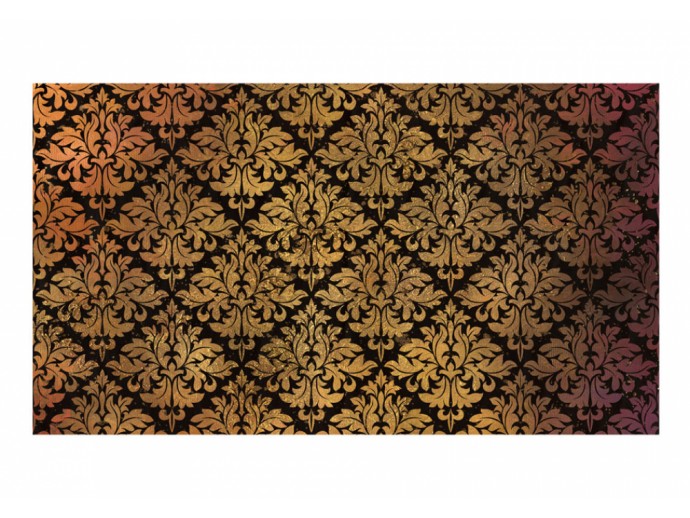 Tapete Glamour Ornament Gold