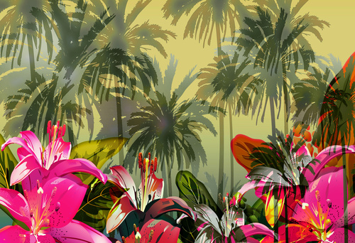 Bild Palmenblatt