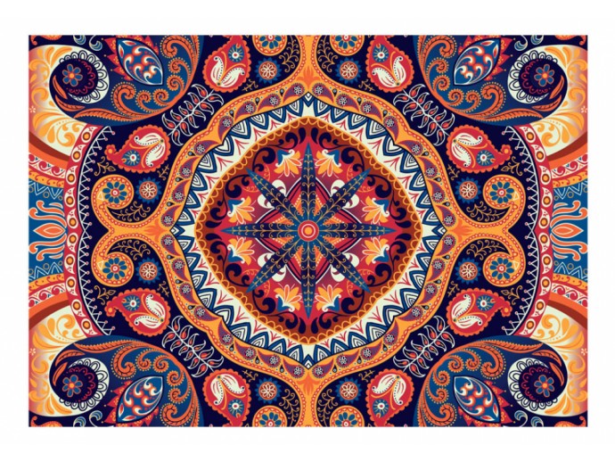 Vliestapete Exotic mosaic