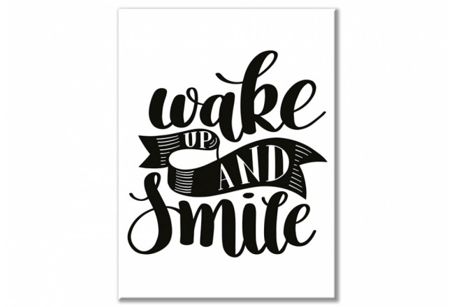 Positives Wandbild mit Aufschrift für Jugendliche