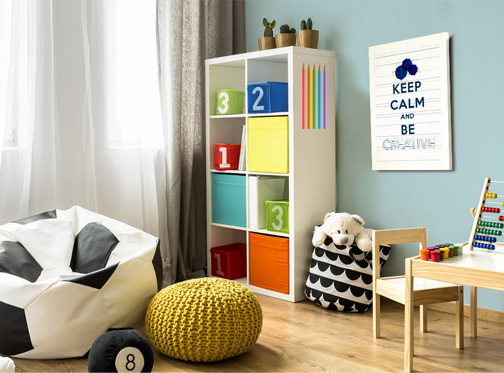 motivierendes kreatives Metall Poster