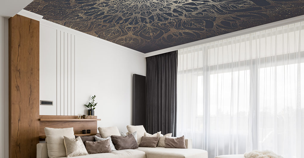 Fototapete für die Decke