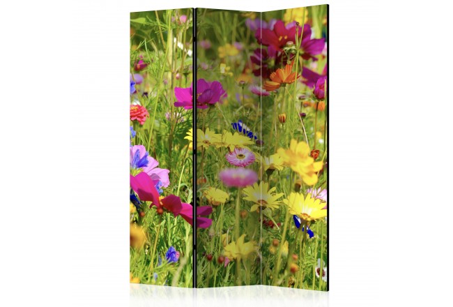 Paravent Sommerblumen