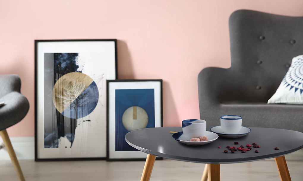 Classic blue interior design