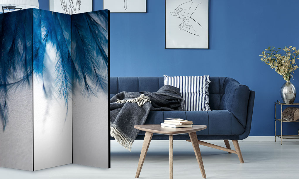 Classic blue interior design
