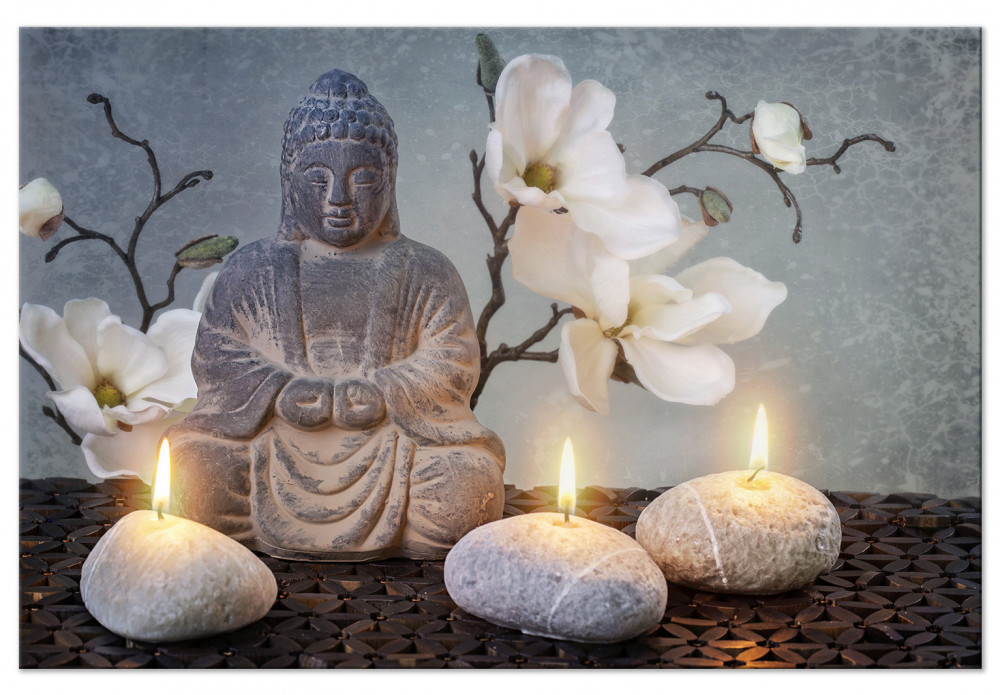 Buddha and Stones (1 Part) Wide