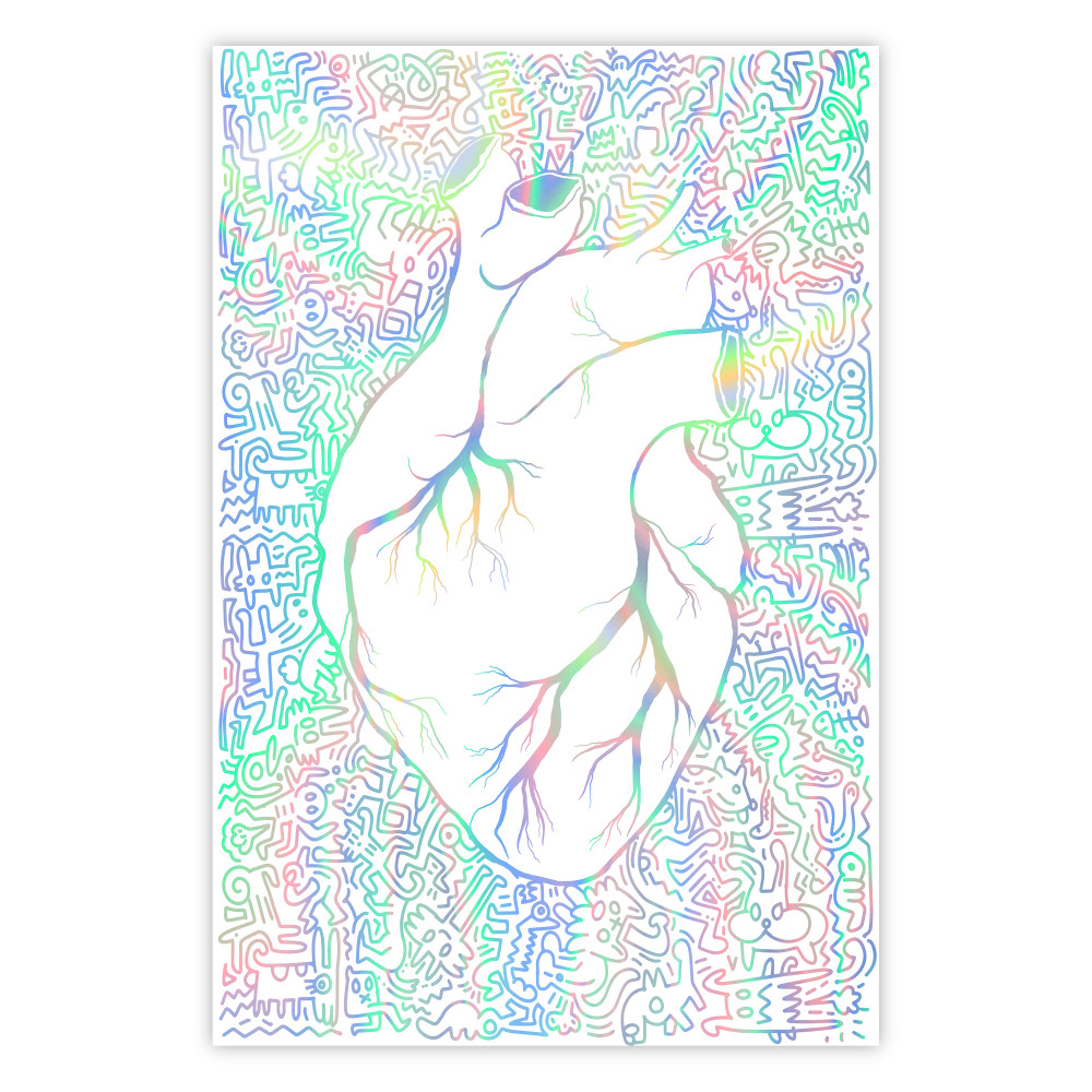 Clean Heart [Deco Poster - Holographic]