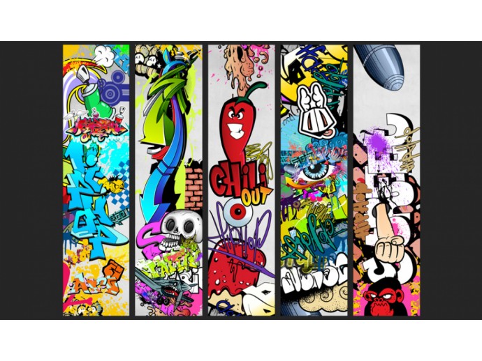 Tapete Jugendzimmer Graffiti