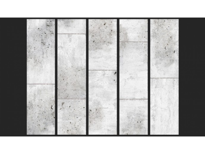 graue Tapete Beton