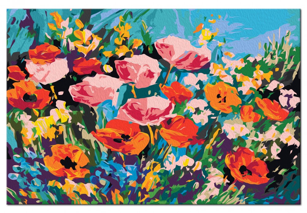 Farbenfrohe Feldblumen