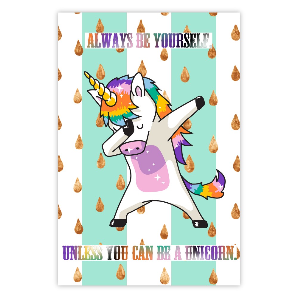 poster einhorn