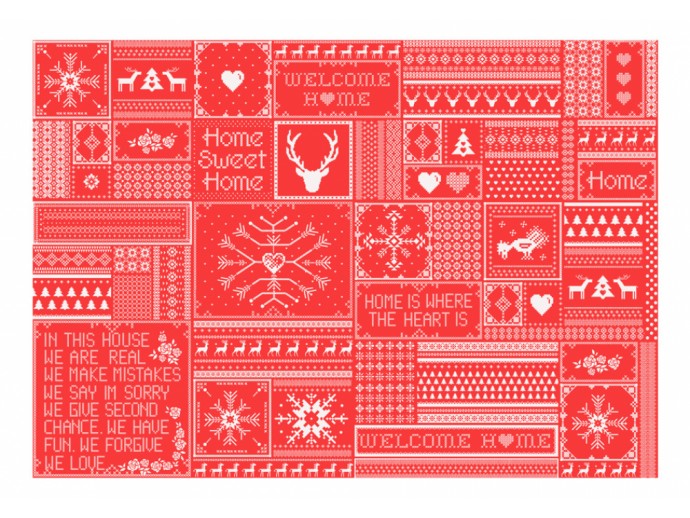 Fototapete Weihnachten Rentier Pullover
