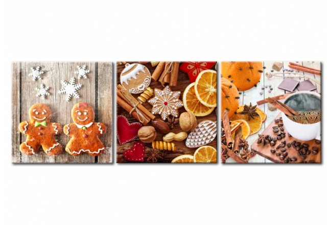 Wandbild Christmas sweets