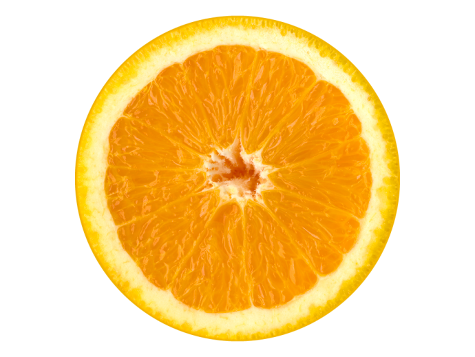 Wandtattoo Orange