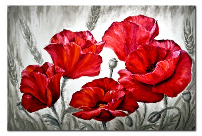 Acrylglasbild Blumen