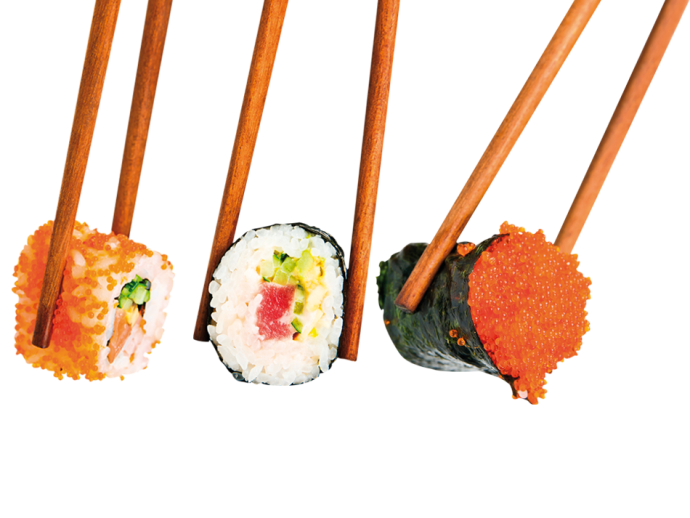Wandtattoo sushi