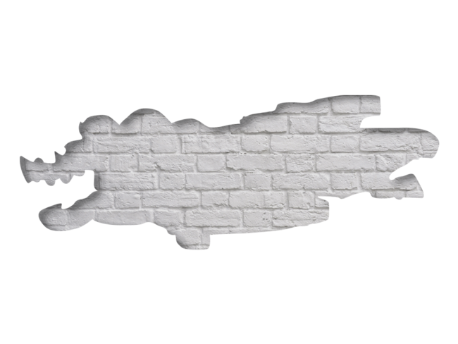 Wandtattoo Ziegel