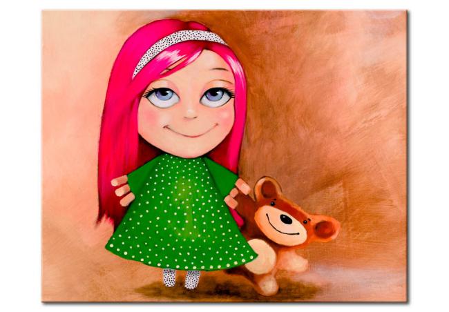 Wandbild für Kinder Bär