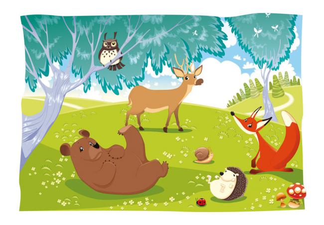 Fototapete funy animals