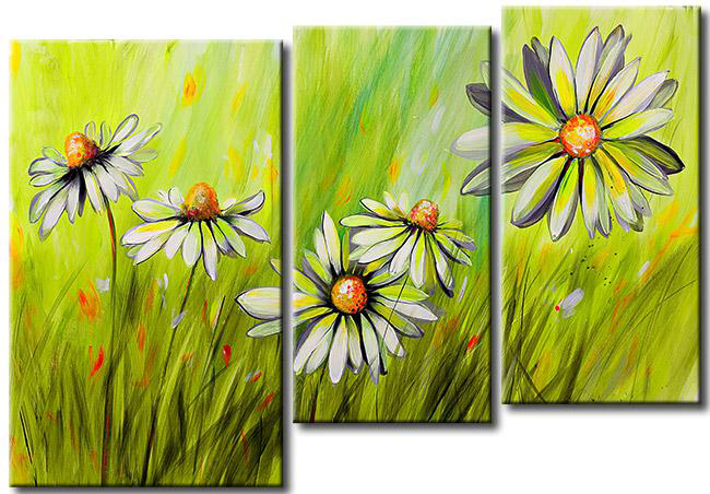 Wandbild Gaensebluemchen
