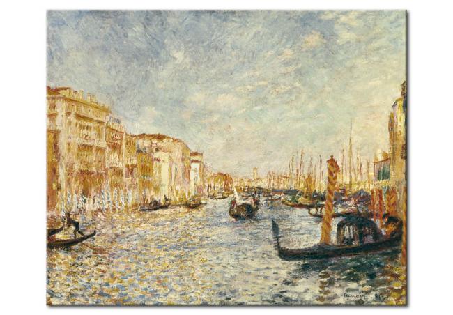 Wandbild Renoir canal grande