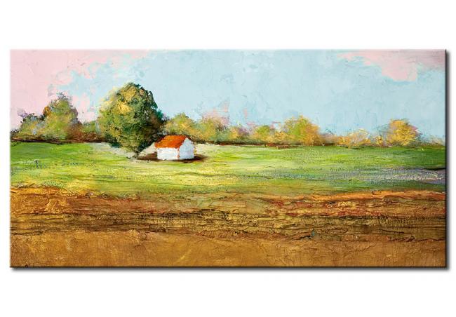 Wandbild Landschaft Juli