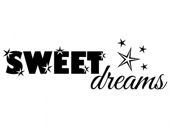 Wandsticker sweet dreams