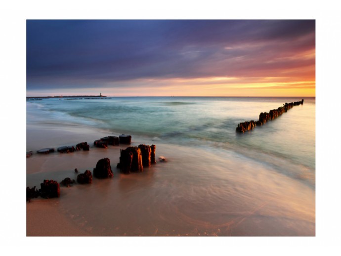 Fototapete Strand - Sonnenaufgang